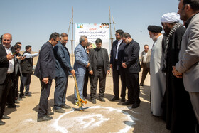 افتتاح و کلنگ زنی طرح نهضت ملی مسکن - قم