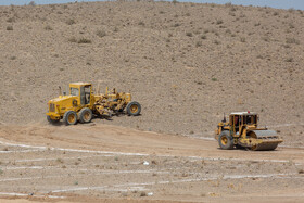 افتتاح و کلنگ زنی طرح نهضت ملی مسکن - قم
