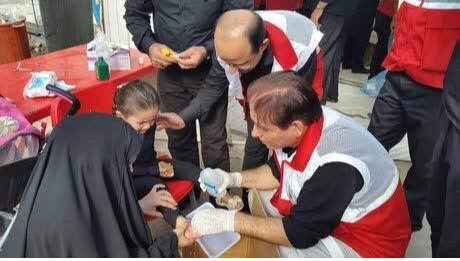 عکس آرشیوی است ارائه بیش از ۱۰۰ هزار خدمت به زائران اربعین از سوی هلال احمر طی ۱۰ روز