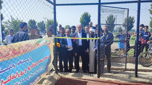 افتتاح ۷ پروژه ورزشی، بهداشت و کشاورزی در همدان