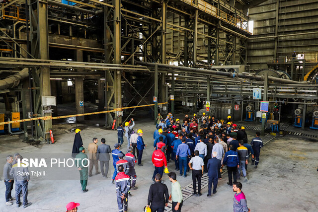 تصویر تزئینی است کارخانه «کنسانتره هماتیتی» در بندرعباس افتتاح شد