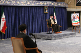 دیدار رئیسجمهور و اعضای هیئت دولت با مقام معظم رهبری