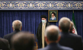 دیدار رئیسجمهور و اعضای هیئت دولت با مقام معظم رهبری