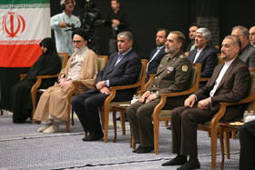 دیدار رئیسجمهور و اعضای هیئت دولت با مقام معظم رهبری