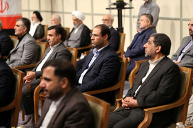 دیدار رئیسجمهور و اعضای هیئت دولت با مقام معظم رهبری