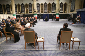 دیدار رئیسجمهور و اعضای هیئت دولت با مقام معظم رهبری