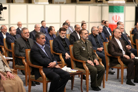 دیدار رئیسجمهور و اعضای هیئت دولت با مقام معظم رهبری