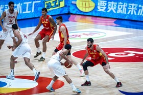 آمار بازی تیم ملی بسکتبال مقابل اسپانیا/ حدادی ستاره ایران شد