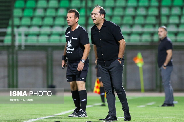 تصویر آرشیوی است. حمایت سرمربی ذوبآهن از مهدی رحمتی