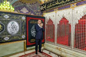 زیارت وزیر امور خارجه از حرم حضرت رقیه (س) - دمشق