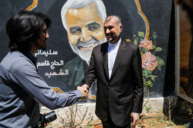 در حاشیه زیارت حسین امیرعبداللهیان، وزیر امور خارجه از حرم حضرت زینب (س) - دمشق