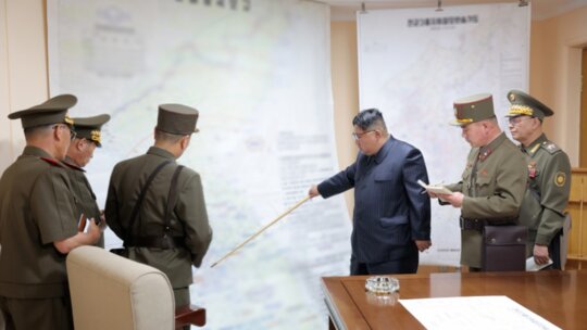 کره شمالی یک حمله اتمی شبیه‌سازی‌شده به کره جنوبی انجام داد
