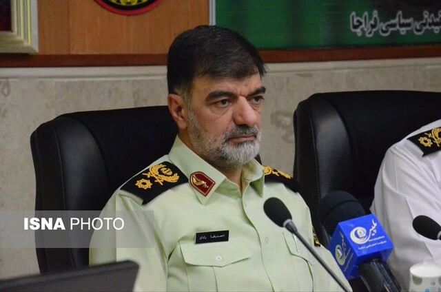 عکس خبر آرشیوی است کار انتظامی منحصر به فرد و سخت است