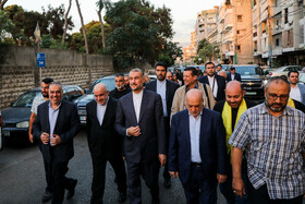 ادای احترام امیرعبداللهیان به شهدای مقاومت