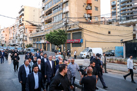 ادای احترام امیرعبداللهیان به شهدای مقاومت