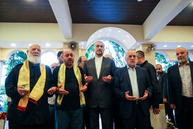 ادای احترام امیرعبداللهیان به شهدای مقاومت