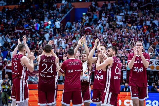 غول کشی لتونی در جام جهانی بسکتبال/ مدافع قهرمانی باخت