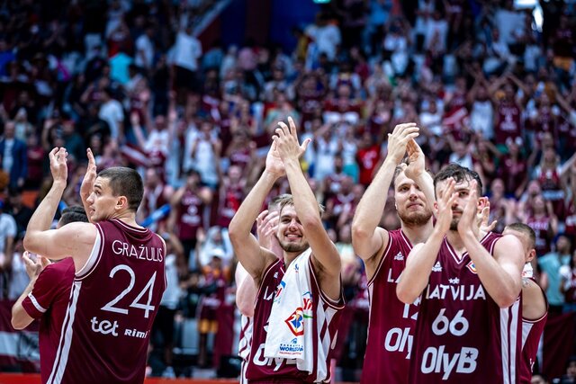 غول کشی لتونی در جام جهانی بسکتبال/ مدافع قهرمانی باخت