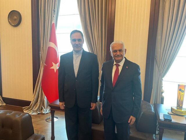 رایزنی سفیر ایران با معاون رهبر حزب عدالت و توسعه ترکیه