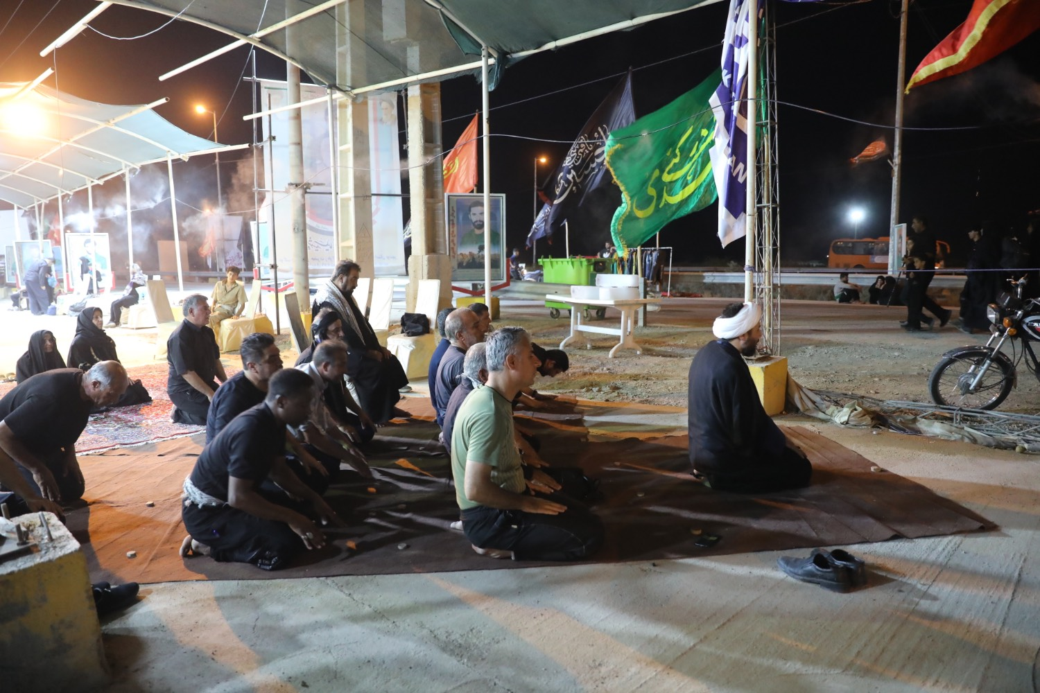 برپایی موکبهای شهدای بانک صادرات در چهار پایانه مرزی اربعین