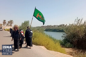 ویدیو / روی گشاده جاده‌ها به زائران اربعین