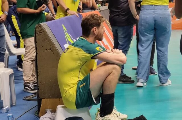 چهره مغموم برونو رزنده، سوژه رسانههای برزیلی