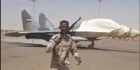 نیروهای واکنش سریع سودان یک جنگنده ارتش را سرنگون کرد
