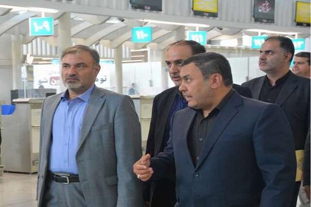 بازدید معاون سازمان بازرسی کل کشور از ترمینال سلام فرودگاه امام خمینی