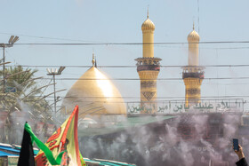 ورود و عزاداری زائران حسینی به کربلا