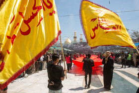 ورود و عزاداری زائران حسینی به کربلا