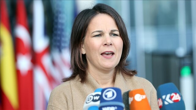 عکس آرشیوی است سفر غیرمنتظره وزیر خارجه آلمان به اوکراین