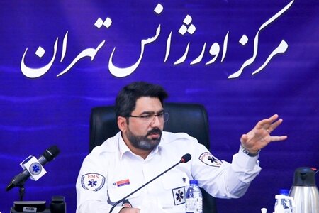 خدمترسانی اورژانس تهران به ۵۸۵ نفر در راهپیمایی ۲۲ بهمن خدمترسانی اورژانس تهران به ۵۸۵ نفر در راهپیمایی ۲۲ بهمن
