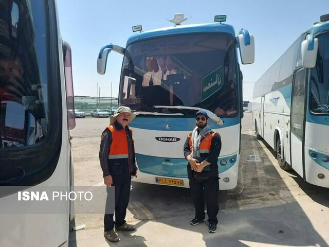 اعزام بیش ۱۲ هزار زائر گیلانی اربعین به مرزهای عراق با اتوبوس
