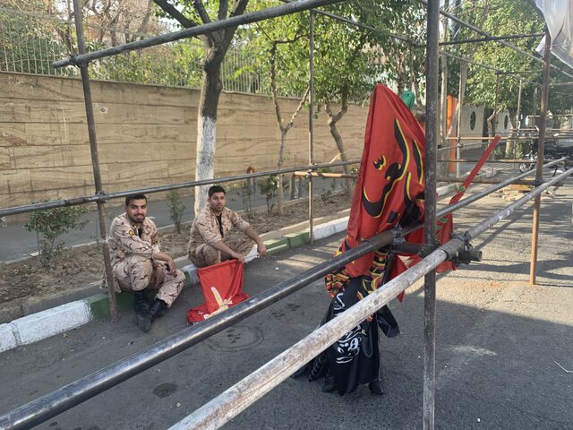 آمادهسازی موکبهای مسیر پیادهروی جاماندگان اربعین حسینی+ عکس