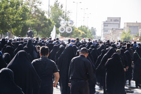 پیاده‌روی جاماندگان اربعین حسینی در شهرکرد