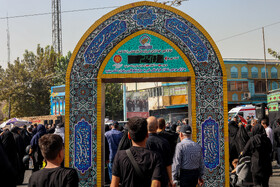 پیاده‌روی جاماندگان اربعین حسینی در تهران
