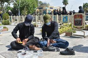 راهپیمایی جاماندگان اربعین حسینی در اصفهان