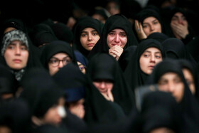 مراسم عزاداری هیات‌های دانشجویی با حضور مقام معظم رهبری