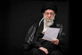 مراسم عزاداری هیات‌های دانشجویی با حضور مقام معظم رهبری