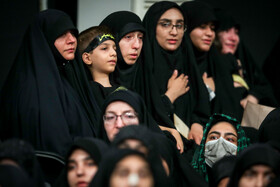 مراسم عزاداری هیات‌های دانشجویی با حضور مقام معظم رهبری