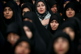 مراسم عزاداری هیات‌های دانشجویی با حضور مقام معظم رهبری