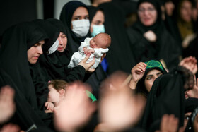 مراسم عزاداری هیات‌های دانشجویی با حضور مقام معظم رهبری