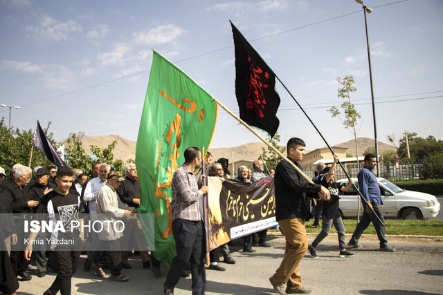 پیاده‌روی جاماندگان اربعین حسینی در شهرکرد