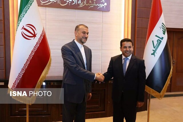 عکس آرشیوی است عراق: در جهت اجرای مفاد توافق امنیتی با ایران تلاش میکنیم