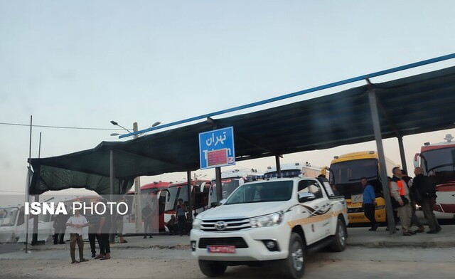 ۱۸۵ دستگاه اتوبوس تا ۲ ساعت آینده وارد پایانه برکت می‌شود