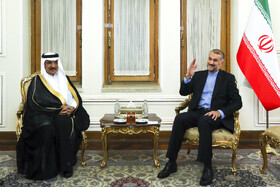 تقدیم استوار نامه عبدالله العنزی،سفیر جدید عربستان به حسین امیرعبداللهیان
