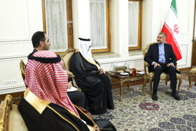 تقدیم استوار نامه عبدالله العنزی،سفیر جدید عربستان به حسین امیرعبداللهیان
