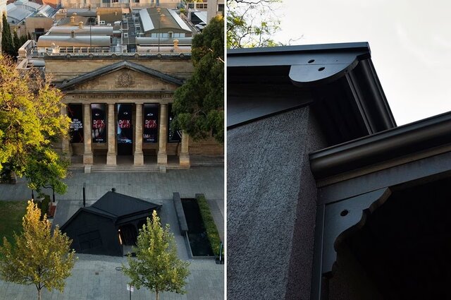 خانهای که از آسمان سقوط کرد + تصاویر