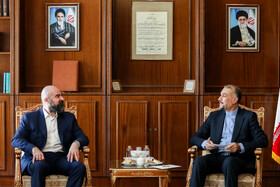 دیدار رئیس حزب اتحادیه میهنی کردستان عراق با امیر عبداللهیان