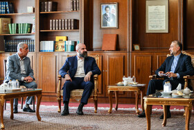 دیدار رئیس  حزب اتحادیه میهنی کردستان عراق با امیر عبداللهیان